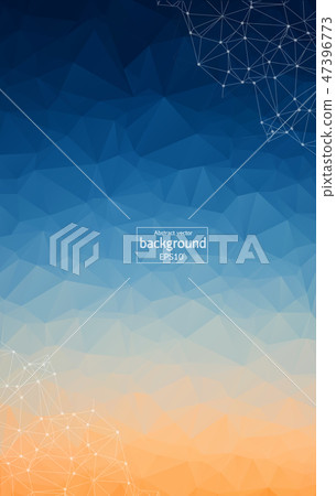 Geometric Polygonal background 47396773