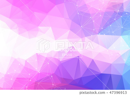 Geometric Polygonal background molecule Geometric Polygonal background molecule 47396913