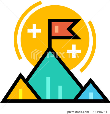 Success LineColor illustration Success LineColor illustration 47398731