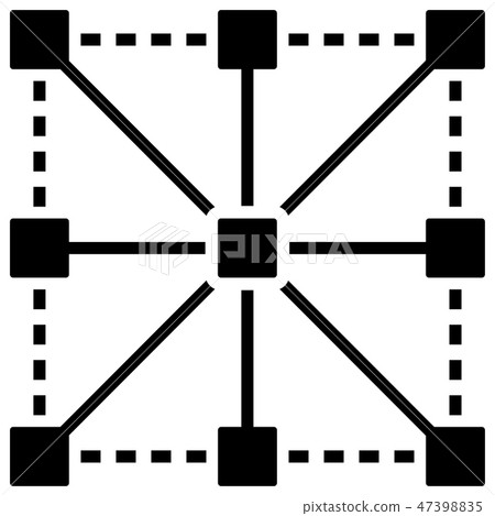 Association rule Solid illustration 47398835