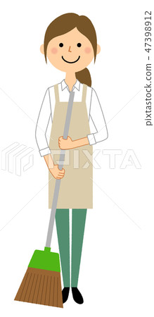 清掃女圍裙 47398912