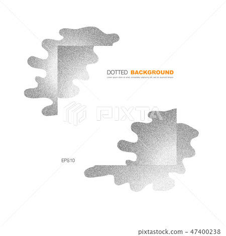 Dotted abstract frame - Stock Illustration [47400238] - PIXTA