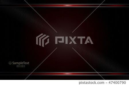 Geometric dark mesh design with red border. Geometric dark mesh design with red border. 47400790