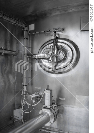 Modern industry equipment at factory manufacture background Modern industry equipment at factory manufacture background 47401147