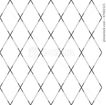 Seamless diamonds pattern. - Stock Illustration [47402121] - PIXTA