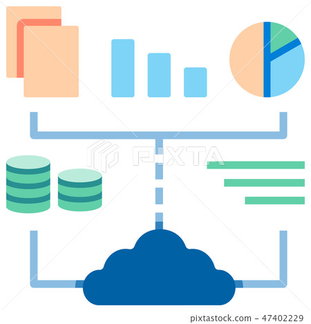 Big data flat illustration 47402229