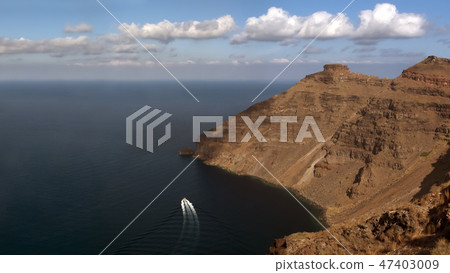 Travelling concept background Nice view from above 47403009