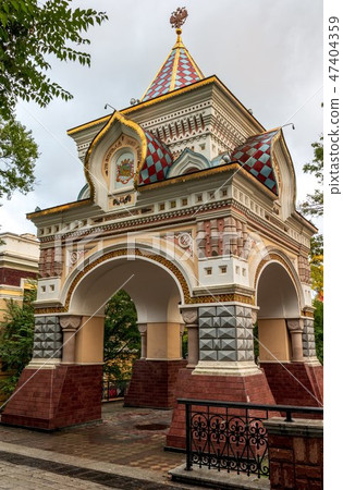 Triumphal Arch. landmark of Vladivostok 47404359
