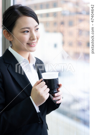 女商人企業咖啡休息 47404642