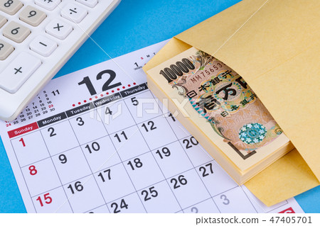 12月日曆獎金圖像獎金 47405701