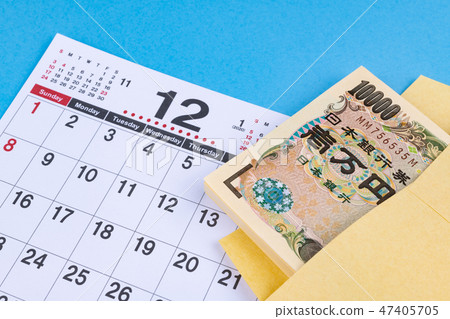 12月日曆獎金圖像獎金 12月日曆獎金圖像獎金 47405705