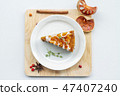 A piece of bael cake, Thai fruit traditional cake 47407240