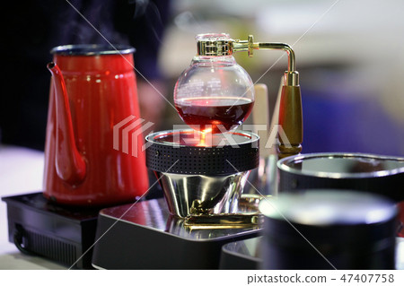 Syphon Coffee Maker Cafe coffee, Coffee Shop Work 47407758