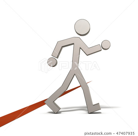 Bridging the boundary line, the invading character Bridging the boundary line, the invading character 47407935