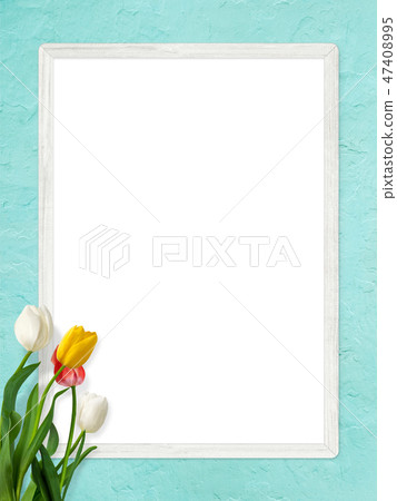 Background - Wall - Spring - Blue - Tulip - Frame 47408995