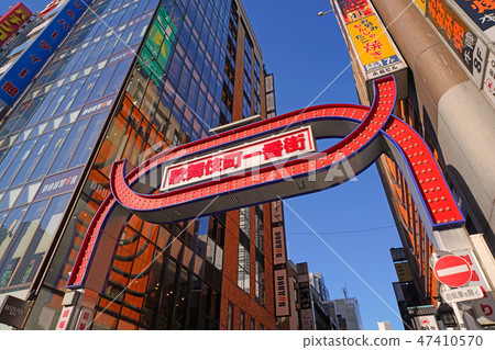 View of Tokyo's cityscape in Japan · First view of Kabukicho View of Tokyo's cityscape in Japan · First view of Kabukicho 47410570