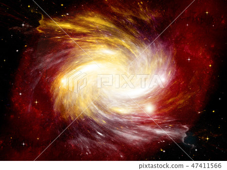 galaxy in a free space 47411566