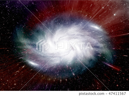 galaxy in a free space 47411567
