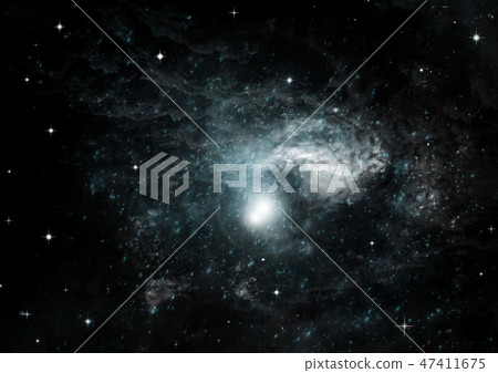 galaxy in a free space 47411675