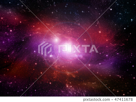 galaxy in a free space 47411678