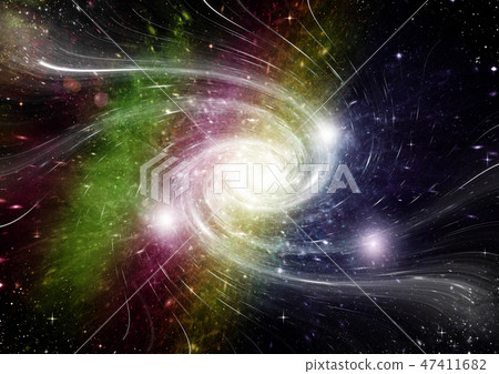 galaxy in a free space 47411682