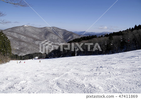 Hiroshima citizen's forest ski resort Saijo Mashiyama Ir Izayama cattle hikiyama Hiroshima citizen's forest ski resort Saijo Mashiyama Ir Izayama cattle hikiyama 47411869
