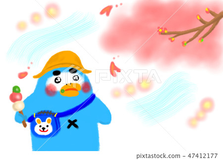 企鵝的櫻花之旅。 企鵝的櫻花之旅。 47412177