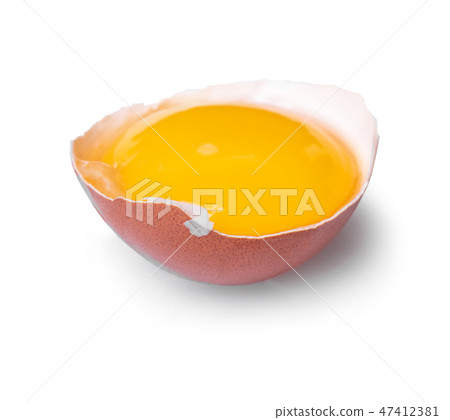broken chicken egg broken chicken egg 47412381