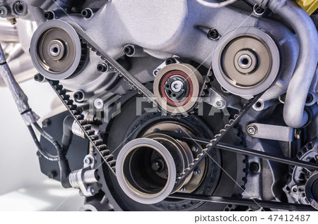 The car engine, Engine Car engine background The car engine, Engine Car engine background 47412487