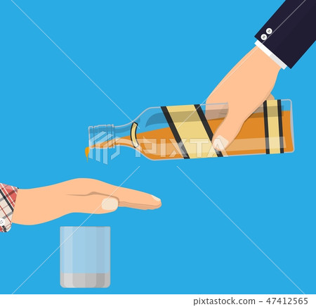 Alcohol abuse concept. 47412565