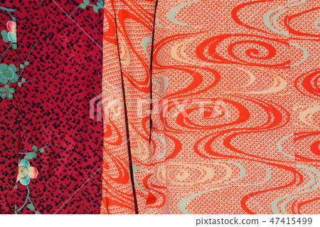 Old cloth, cute antique kimono, silk, Taisho Romant, Japanese material Old cloth, cute antique kimono, silk, Taisho Romant, Japanese material 47415499