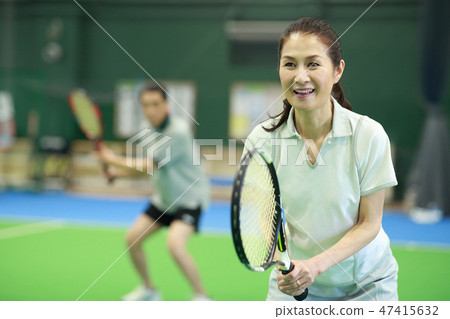 60s and 60s playing tennis 60s and 60s playing tennis 47415632