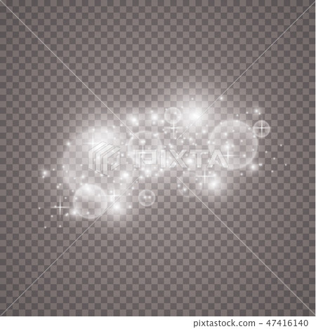 Lights on transparent background. 47416140