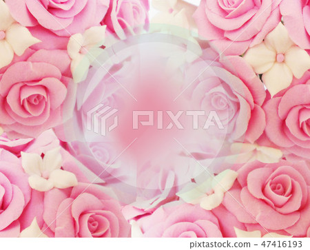 Colorful festive background with roses. 47416193