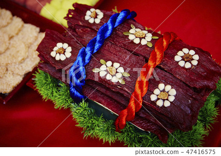 韓國傳統韓國傳統食品Yupo乾肉牛肉乾 47416575