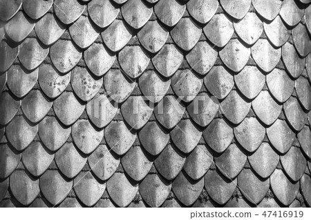 Chain armour element made of the steel plates 47416919