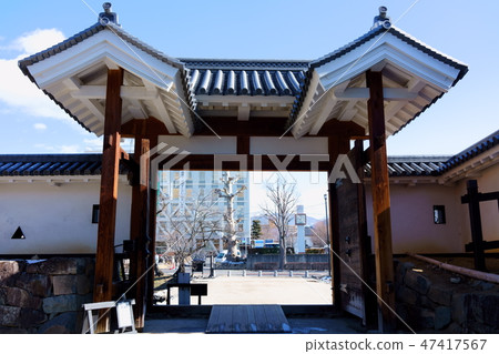 松本城·鼓門Masuzen:Ni門(高麗門):從Masumi購物松本市拍攝 松本城·鼓門Masuzen:Ni門(高麗門):從Masumi購物松本市拍攝 47417567