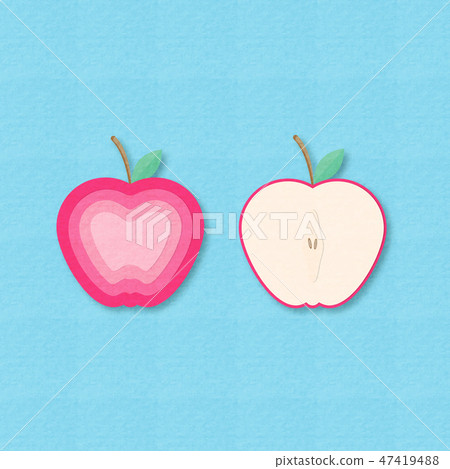 Creative vector illustration apple fruits. Creative vector illustration apple fruits. 47419488