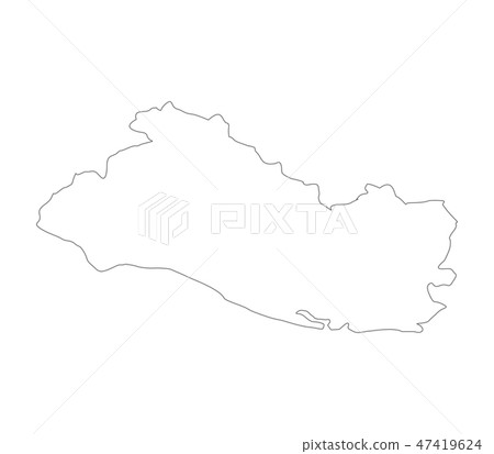 El salvador map 47419624