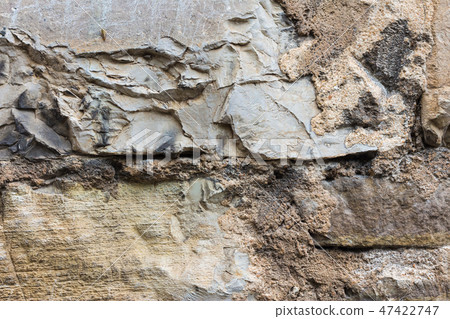 old wall masonry with different sizes smeared joints old wall masonry with different sizes smeared joints 47422747