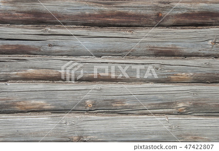 Natural old wooden logs background Natural old wooden logs background 47422807