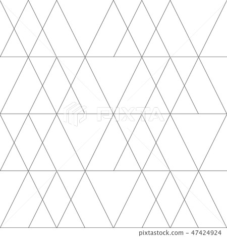 Seamless geometric pattern. Modern stylish abstract texture 47424924