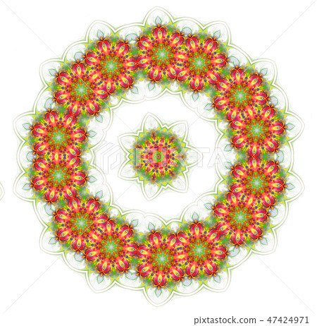 abstract futuristic colorful pattern isolated abstract futuristic colorful pattern isolated 47424971