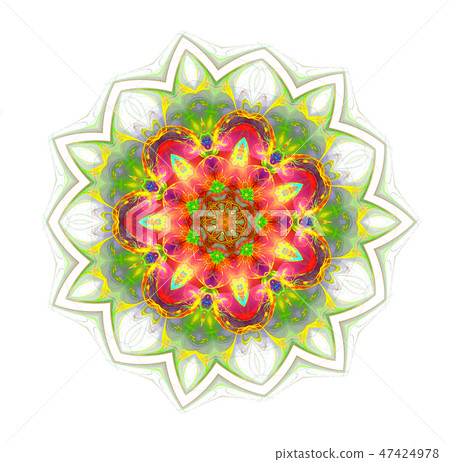abstract futuristic colorful pattern isolated abstract futuristic colorful pattern isolated 47424978