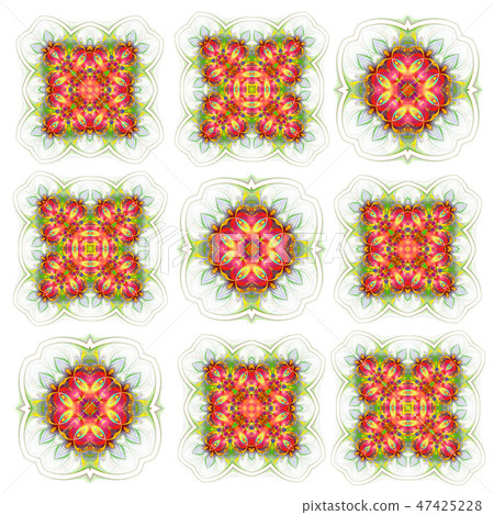 tiles isolated on white background tiles isolated on white background 47425228