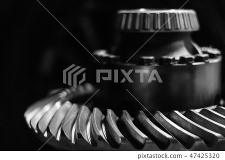 shaft with roller bearing and hypoid gear shaft with roller bearing and hypoid gear 47425320