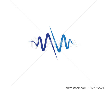 Heart beat hospital line logo vectors - Stock Illustration [47425521 ...