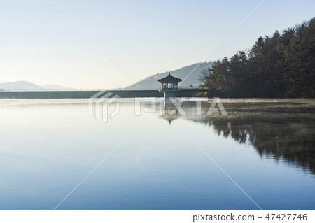 天台湖，青陽，忠南 47427746