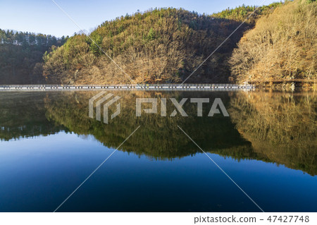 天台湖，青陽，忠南 47427748