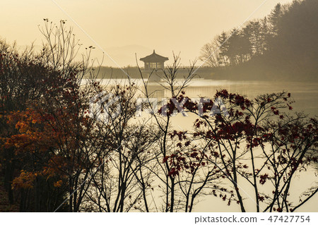 天台湖，青陽，忠南 47427754